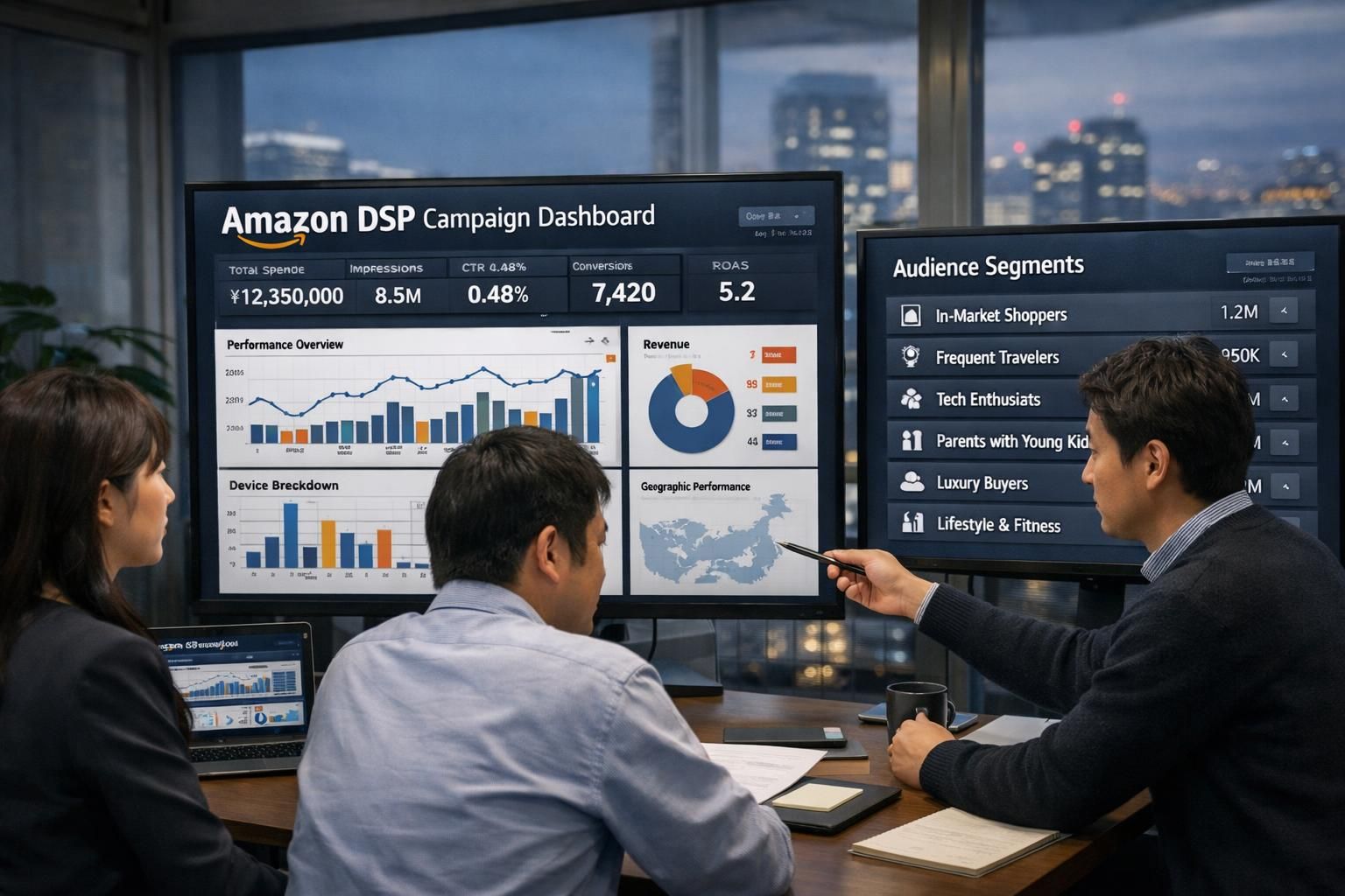 amazonが広告ターゲティング機能を強化し、より精度の高いパーソナライズ広告を提供。マーケティング効果の最大化を実現する最新の広告技術に注目。