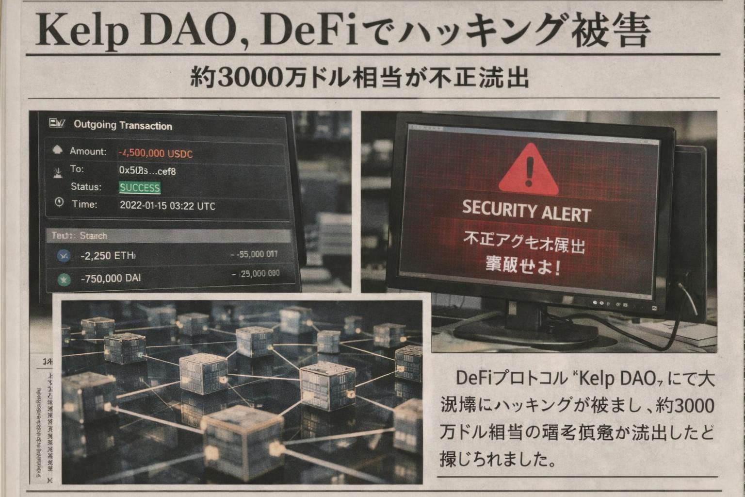kelp daoで約2億9200万ドルの不正流出が発生し、2026年の最大級defiハッキング事件となる衝撃の事態を解説。被害の詳細や今後の影響について徹底分析します。