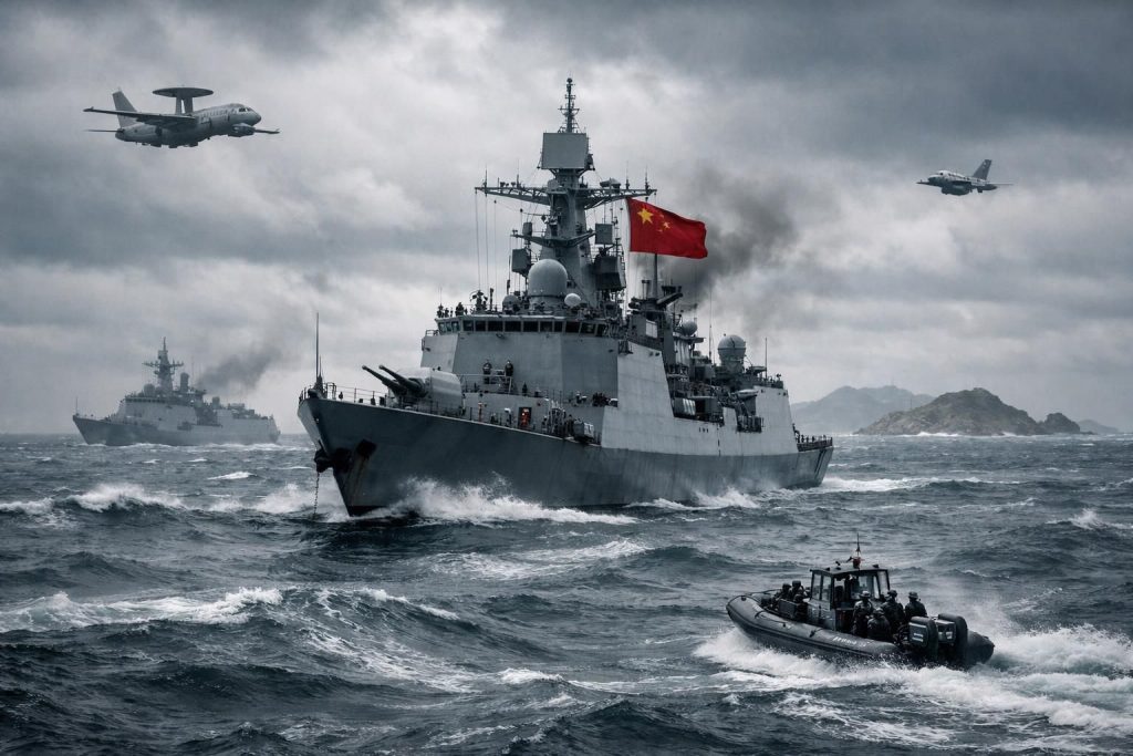 中国が南シナ海の緊張に懸念を示し、地域の安全と安定に対する影響について注目されています。