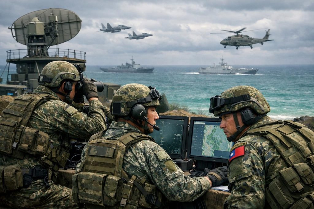 台湾は中国の軍事活動を受けて警戒態勢を強化し、安全保障の確保に努めています。
