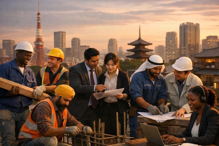 日本は人手不足を解消するために移民政策を見直し、労働力の確保と経済成長を目指しています。