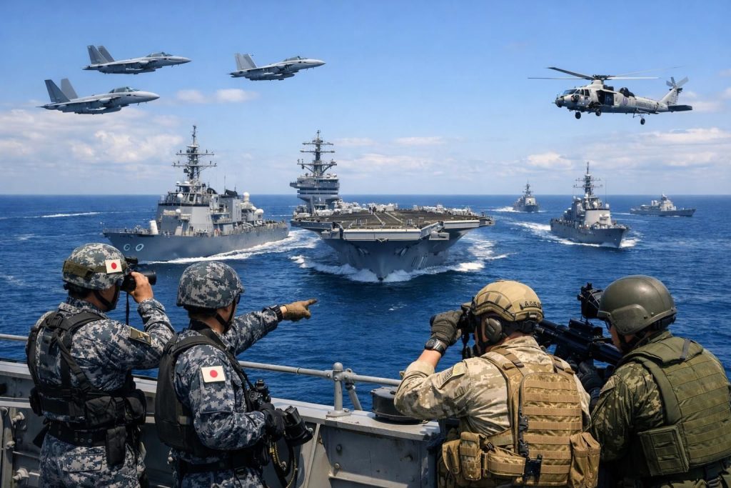 日本と米国がインド太平洋地域での軍事協力を強化し、安全保障と地域の安定を目指す最新の取り組みについて詳しく解説します。