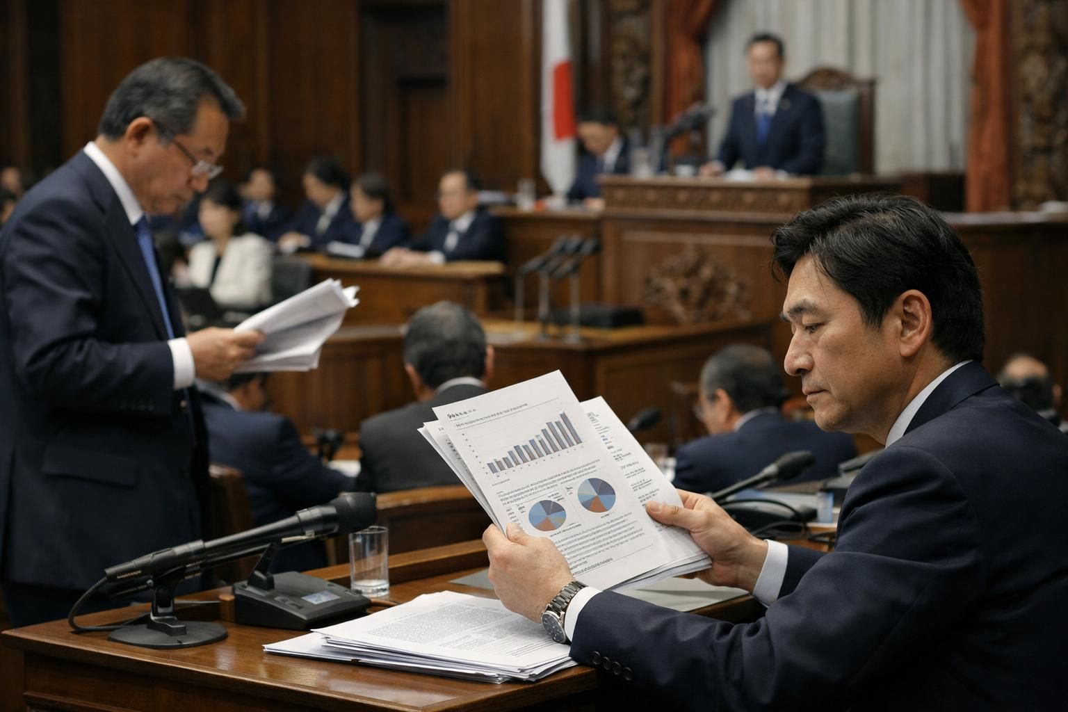 日本政府は2026年度の防衛予算増額について国会で審議を続けており、安全保障強化に向けた取り組みが進められています。