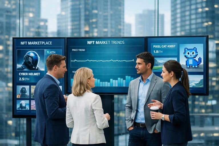 nft市場が一部プラットフォームで安定した動きを示し、最新の取引動向や注目のデジタル資産情報を提供します。