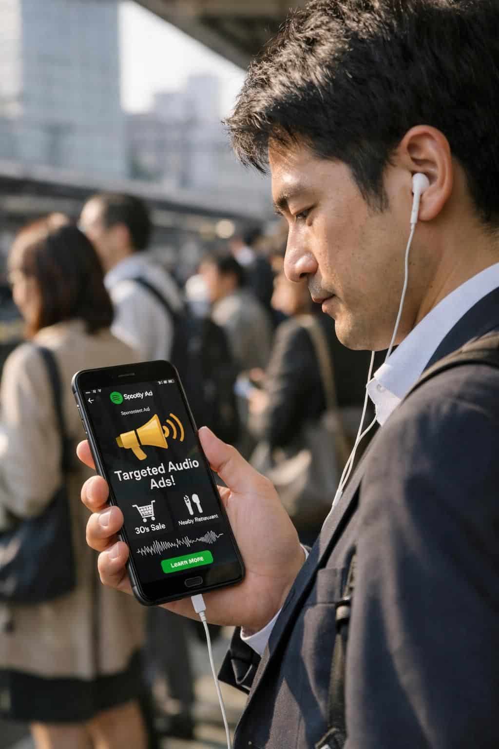 spotifyが新たに音声広告のターゲティング機能を強化し、より効果的な広告配信を実現。広告主はユーザーの興味や行動に基づいた精度の高い広告戦略を展開可能に。