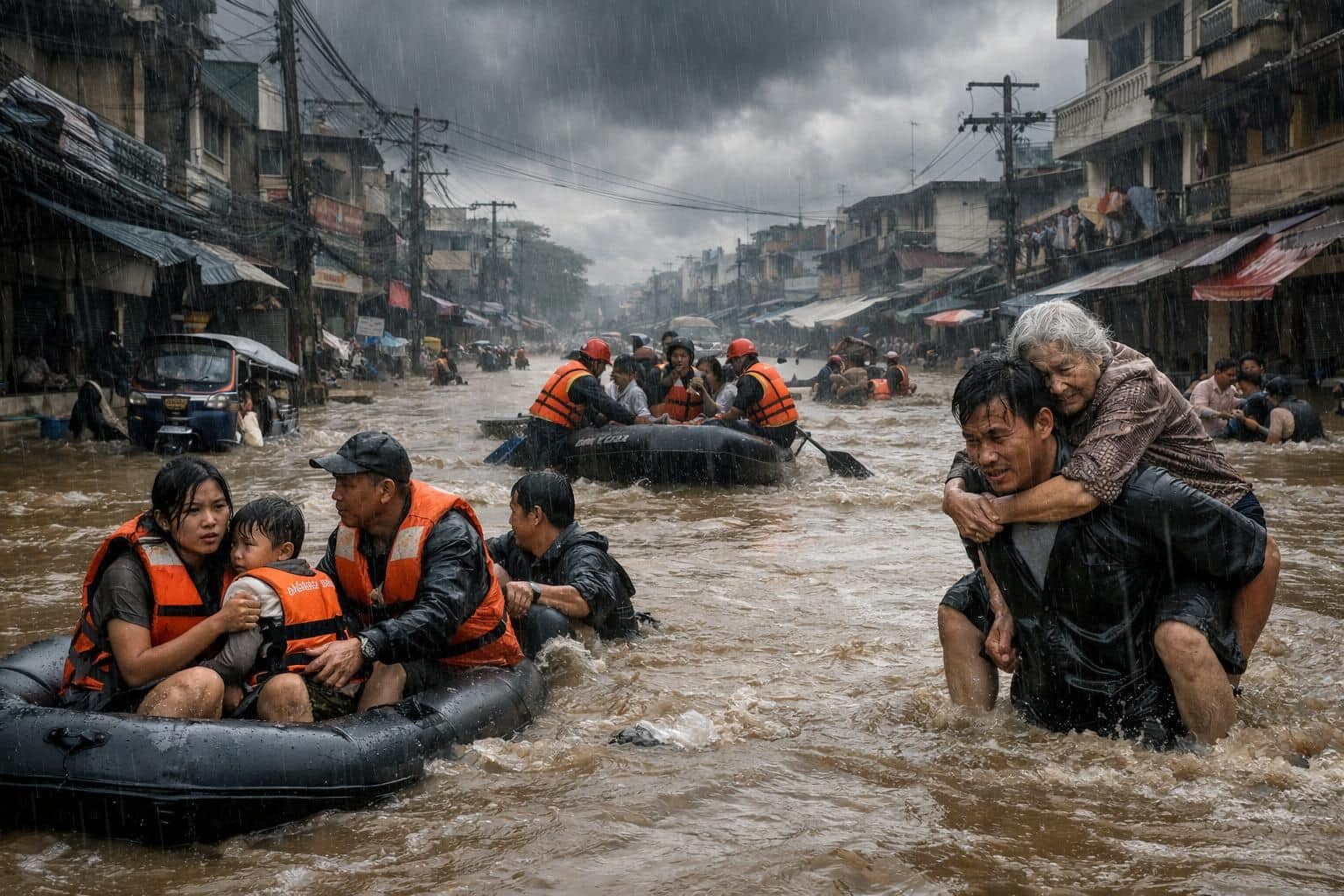 アジア各地で発生した洪水の被害状況と最新の報告を詳しく紹介します。
