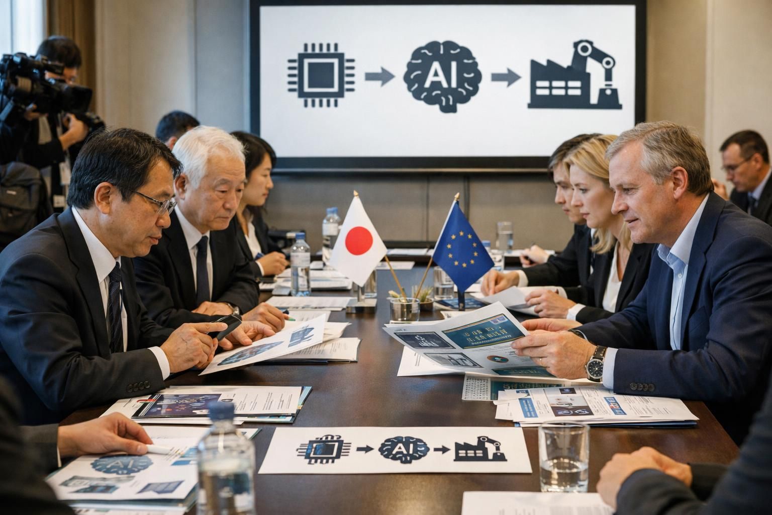 日本代表団が欧州で産業協議を実施し、経済連携と技術協力の強化を目指す最新の動きについて紹介します。