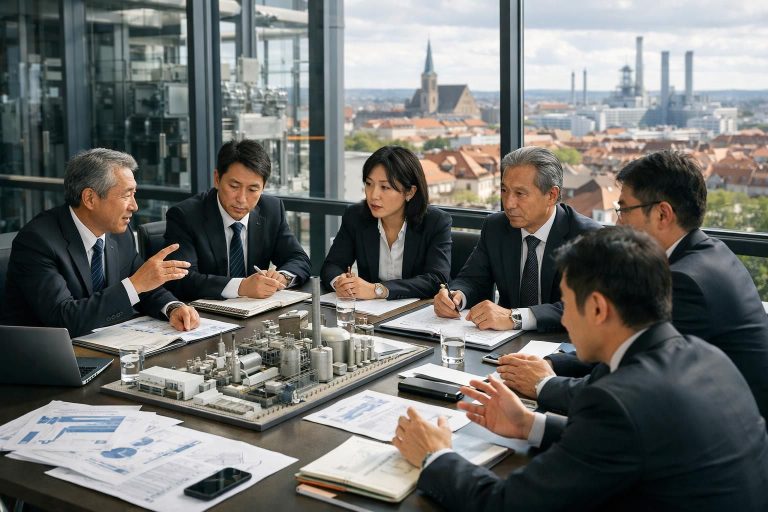 日本代表団が欧州で産業協議を実施し、両地域の経済連携強化と技術交流を目指します。